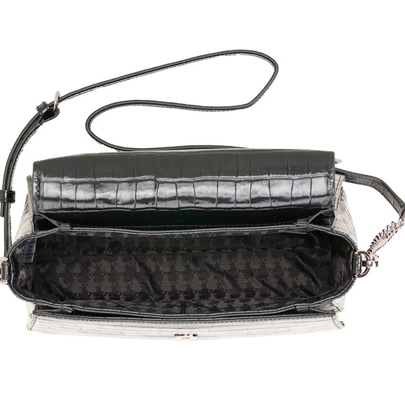 KARL LAGERFELD PARIS CHARLOTTE SATCHEL HANDBAG/CROSSBODY NWT $398 - Picture 11 of 13